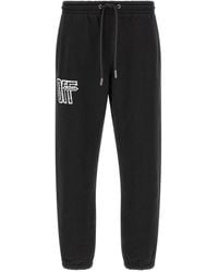Off-White c/o Virgil Abloh - Motion Arrow Cuffed' Joggers - Lyst