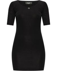 DSquared² - Robe Au Genou - Lyst