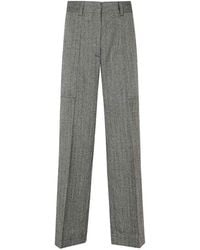 forte_forte - Elegant Straight-Leg Trousers - Lyst