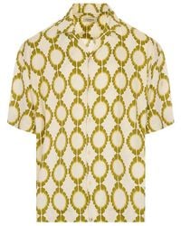 Laneus - Bowling Boxy Fit Shirt - Lyst