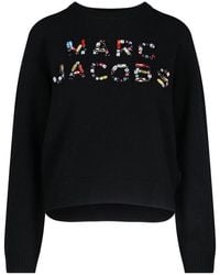 Marc Jacobs - Sweater With Gems - Lyst