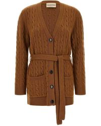 Valentino Garavani - 'Vlogo Signature' Cardigan - Lyst