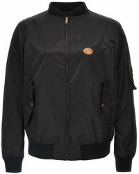 Valentino Garavani - Logo Bomber Jacket - Lyst
