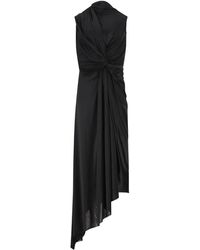 Balenciaga - Long Asymmetric Dress - Lyst