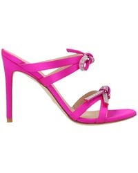 Stuart Weitzman - Bow Mules - Lyst