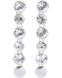Jean Paul Gaultier - Long Diamond Earrings - Lyst