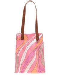 Emilio Pucci - Patterned Tote Bag - Lyst