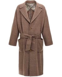 Etro - Single-Breasted Wool Coat - Lyst