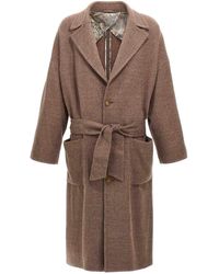 Etro - Single-Breasted Wool Coat - Lyst