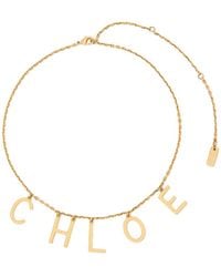 Chloé - And Letters Necklace - Lyst