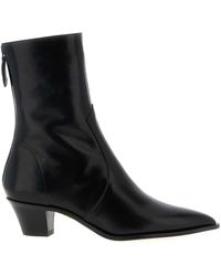 Aquazzura - Pointed-Toe Zip Boots - Lyst