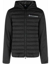 Moncler - Polyester Padded Sweatshirt With Zip - Lyst