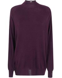 Aspesi - Round Neck Sweater - Lyst