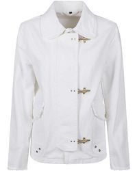 Fay - Denim Jacket - Lyst