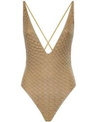 Missoni - Lam Viscose One-Piece Swimsuit - Lyst