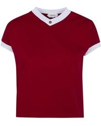 Versace - T-Shirt Vintage Stretch Cotton Jersey Pd - Lyst