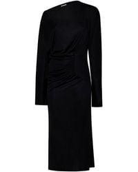 KHAITE - Long Viscose Jersey Dress - Lyst