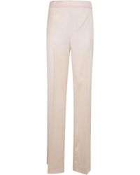 Twinset - Wide Leg Relaxed Trousers - Lyst