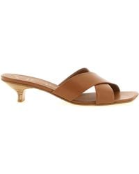 Vicini - Leather Mules - Lyst
