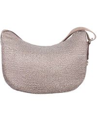 Borbonese - Borsa Luna Small Marrone - Lyst
