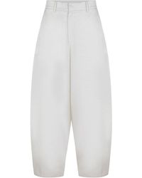 Alysi - Trousers Made From A Linen Blend - Lyst