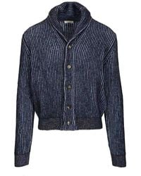 Jacob Cohen - English Knit Cardigan - Lyst