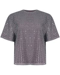 ROTATE BIRGER CHRISTENSEN - T-Shirt Made Of Polyester - Lyst