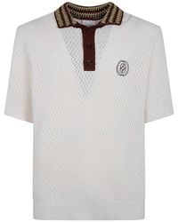 Drole de Monsieur - Ajour D Miroir Polo Shirt - Lyst
