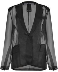 FEDERICA TOSI - Blazer Made Of Organza - Lyst