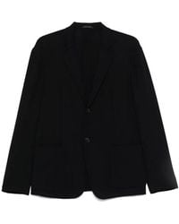 Giorgio Armani - Tailored Wool Blazer - Lyst