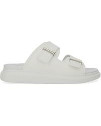 McQueen - Hybrid Double Buckle Sandal - Lyst