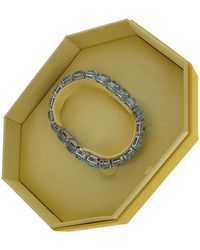Swarovski - Bracelet With Square Cut - Lyst