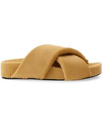 Jil Sander - Crisscross Sandal - Lyst