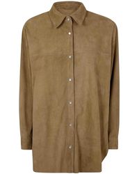 Salvatore Santoro - Oversized Leather Jacket - Lyst
