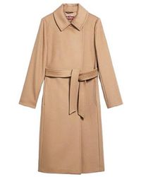 Max Mara - S Bcollag Wool Dressing Gown Coat - Lyst