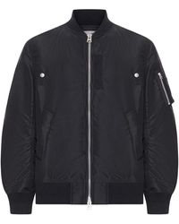 Sacai - Nylon Bomber Jacket With Zip - Lyst