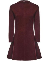 Magda Butrym - A-Line Knit Mini Dress - Lyst