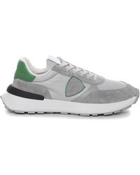 Philippe Model - Sneakers With Suede Panels - Lyst