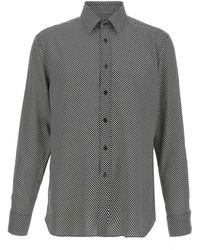 Tom Ford - Polka Dot Lyocell Shirt - Lyst