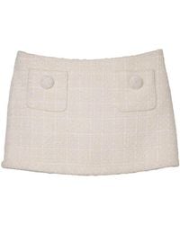 Marc Jacobs - Tweed Mini Skirt - Lyst