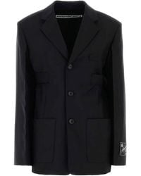 Alexander Wang - Jacket With Logo - Lyst