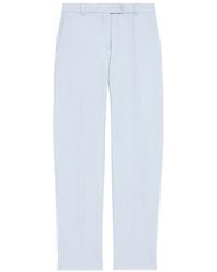 McQueen - Cropped Tailored Trousers - Lyst