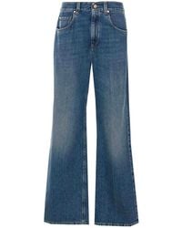 Brunello Cucinelli - Contemporary Loose Denim Pants - Lyst