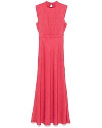Saloni - Robe Longue Fleur F - Lyst
