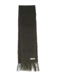 Jil Sander - Mohair Blend Scarf - Lyst