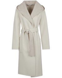 P.A.R.O.S.H. - Reversible Coat With Hood - Lyst
