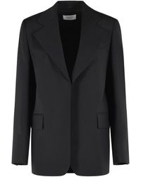 Sportmax - Tenace Virgin Wool Oversize Blazer - Lyst