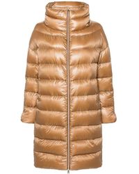 Herno - Long-Colored Down Jacket - Lyst