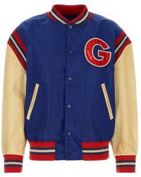 Golden Goose - Patch Detail Nylon Bomber Jacket - Lyst