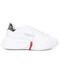 Giuliano Galiano - Sneakers With Waxed Laces - Lyst